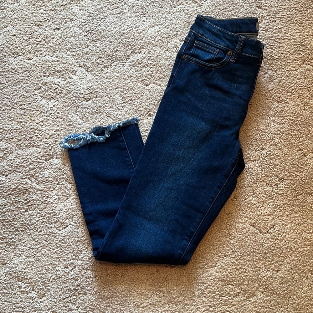Straight Dark Jeans